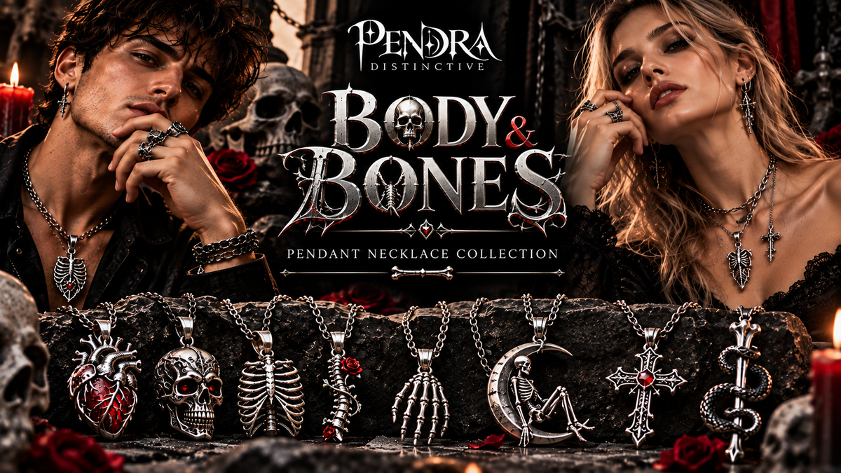 Body & Bones Pendant Necklaces Collection