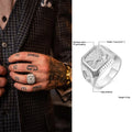 PENDRA Bald Eagle Bird Steel Ring