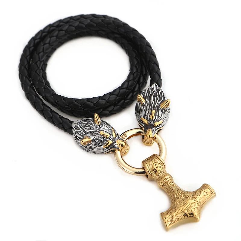 PENDRA Wolf Norse Viking Necklace