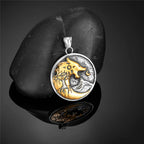 PENDRA Wolf Gold Necklace