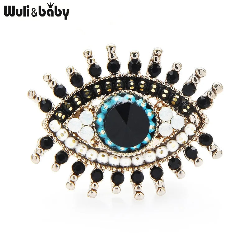 PENDRA Elegant EVIL Eye Brooch