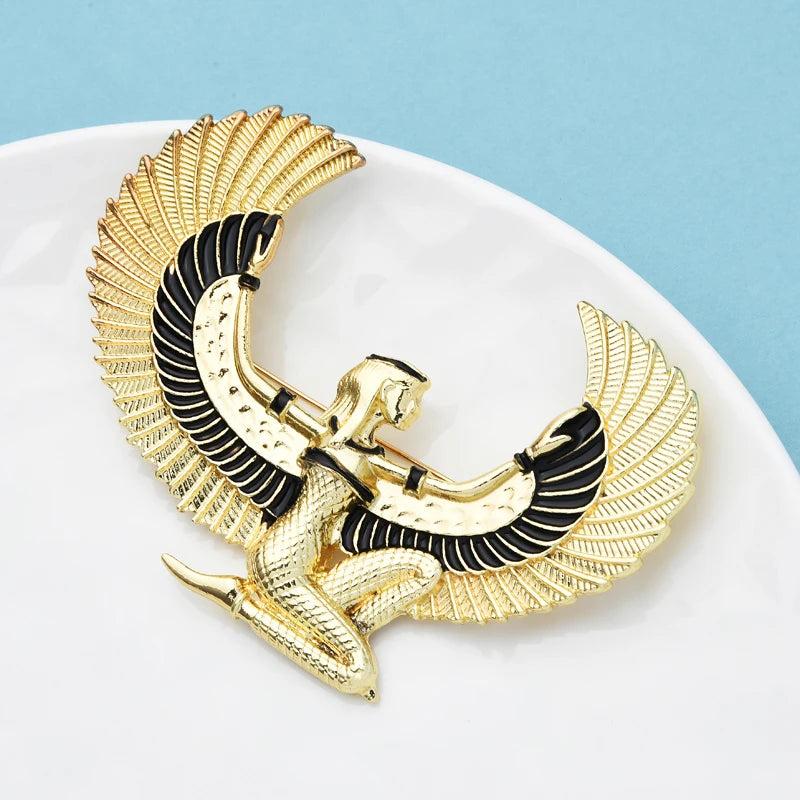 PENDRA Wulli&baby Large Egypt Fairy Brooch