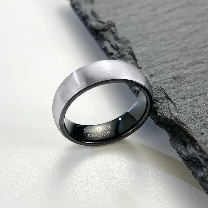 PENDRA Ravmire Tungsten Band Ring