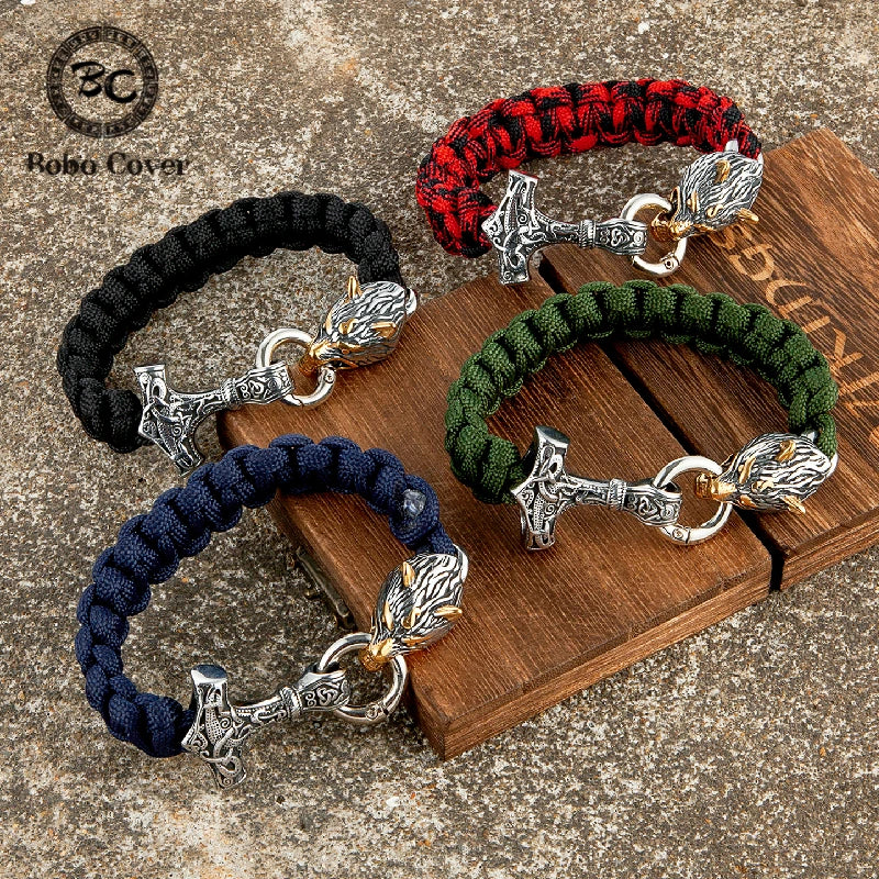 PENDRA Wolf Classic Hammer Bracelet
