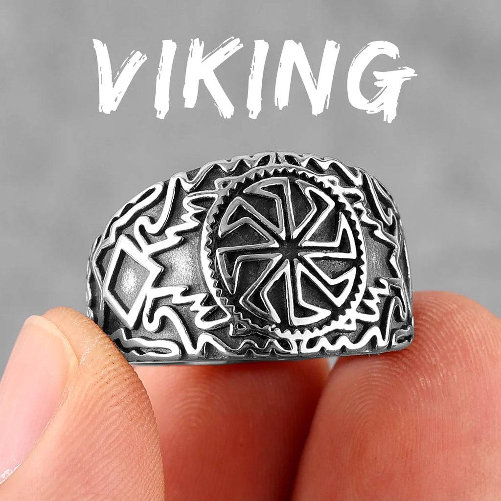 PENDRA Norse Mythology Boyfriend Steel Ring
