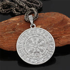 PENDRA Rune Compass Helmet Necklace