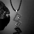 PENDRA Leather Norse Necklace