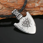 PENDRA Rune Compass Norse Necklace
