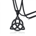 PENDRA Triquetra Knot Irish Pendant Necklace