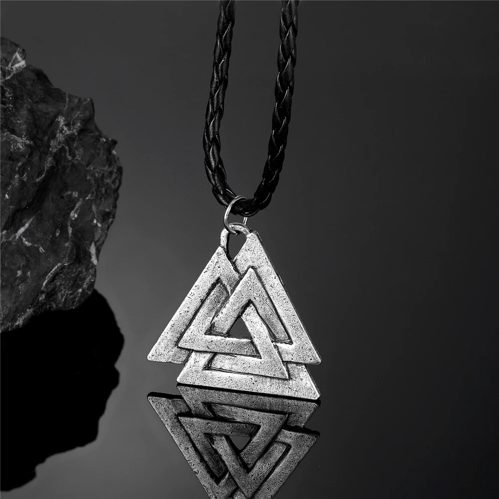 PENDRA Rune Norse Chain Necklace