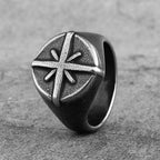 PENDRA Polaris Boyfriend Biker Steel Ring