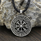 PENDRA Rune Compass Helmet Necklace