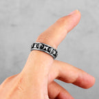 PENDRA Skull Boyfriend Biker Steel Ring