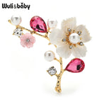 PENDRA Blossom Shell Plum Blossom Flower Brooch