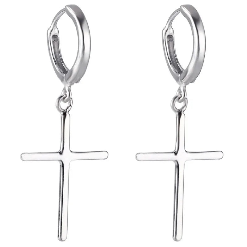 PENDRA Hoop Sterling Silver 3 Earrings