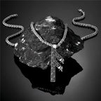 PENDRA Leather Norse Necklace