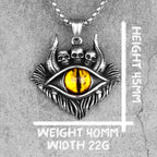 PENDRA Veymora Skull Motif Necklace