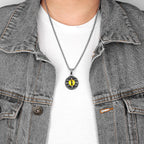 PENDRA Demon Cthulhu Eye Steel Necklace