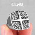 PENDRA Nordic Navigational Compass Steel Ring