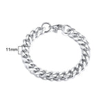 PENDRA Cuban Curb Thin Bracelet