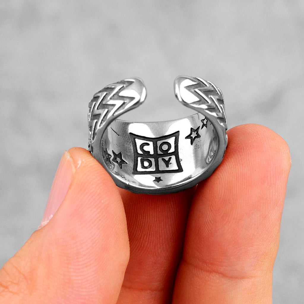 PENDRA Super Star Open Steel Ring