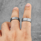 PENDRA Symbol Boyfriend Biker Steel Ring