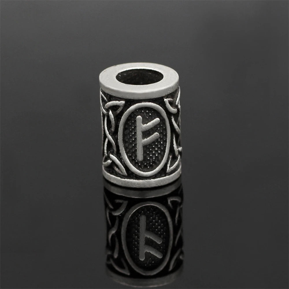 PENDRA Rune Norse Beaded Necklace