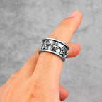 PENDRA Lovers Couple All Steel Ring