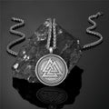 PENDRA Rune Norse Chain Necklace