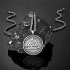 PENDRA Rune Norse Chain Necklace