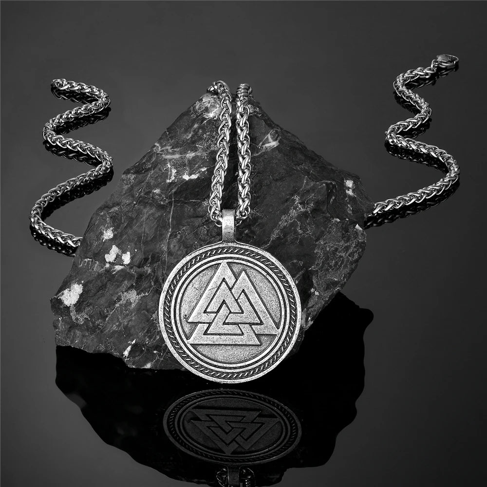 PENDRA Rune Norse Chain Necklace