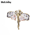 PENDRA Fairywing 2-Color Enamel Butterfly Brooch