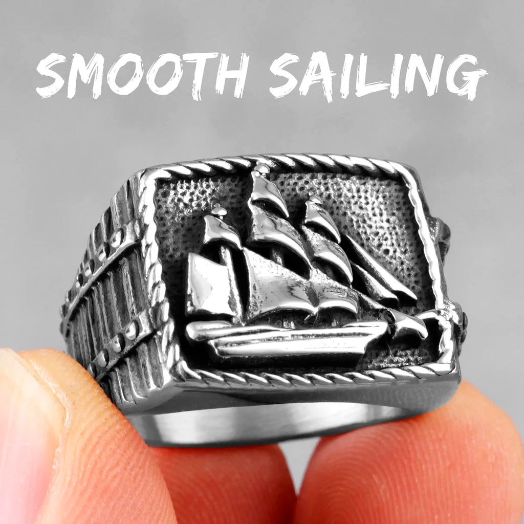 PENDRA Smooth Sailing Good Steel Ring