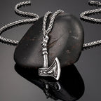 PENDRA Wolf Rune Leather Necklace