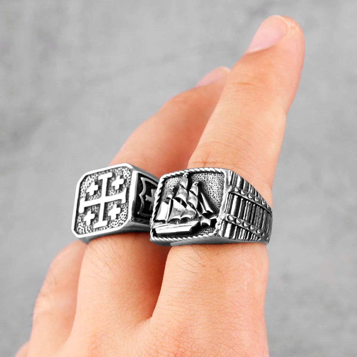 PENDRA Smooth Sailing Good Steel Ring