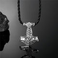 PENDRA Rune Norse Hammer Necklace