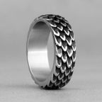 Evil Dragon Scale Stainless Steel Mens Rings Punk Hip Hop Unique For Male Boyfriend Biker Jewelry Creativity Gift Wholesale