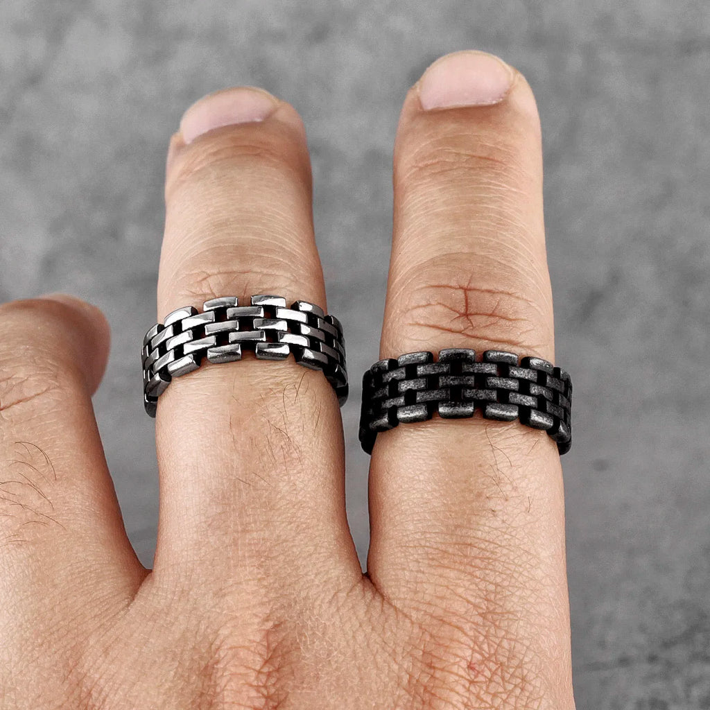 PENDRA Boyfriend Steel Ring