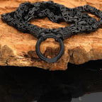 PENDRA Wolf Norse Steel Necklace