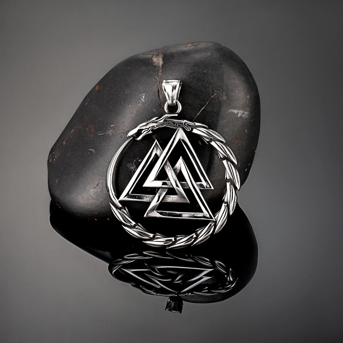 PENDRA Dragon Rune Necklace