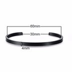 Bangle Bracelet Men, Cuff Bracelets, Stainless Steel Bracelet, Dainty Brazalets, Minimalist Bracelet Jewelry, Cuffs Bangles