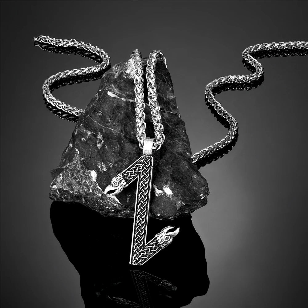 PENDRA Leather Norse Necklace