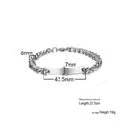 PENDRA Plate Tag Bracelet