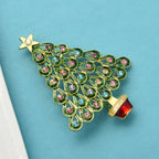 PENDRA Evergreen Christmas Tree Brooch