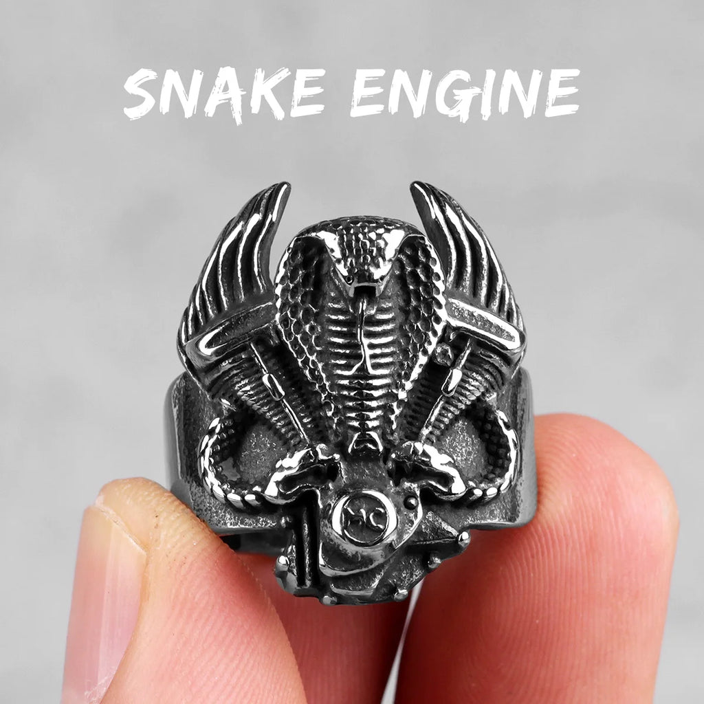 PENDRA Locomotive Engine Snake Steel Ring