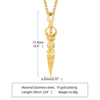PENDRA Tibetan Gandhanra Pendant Necklace