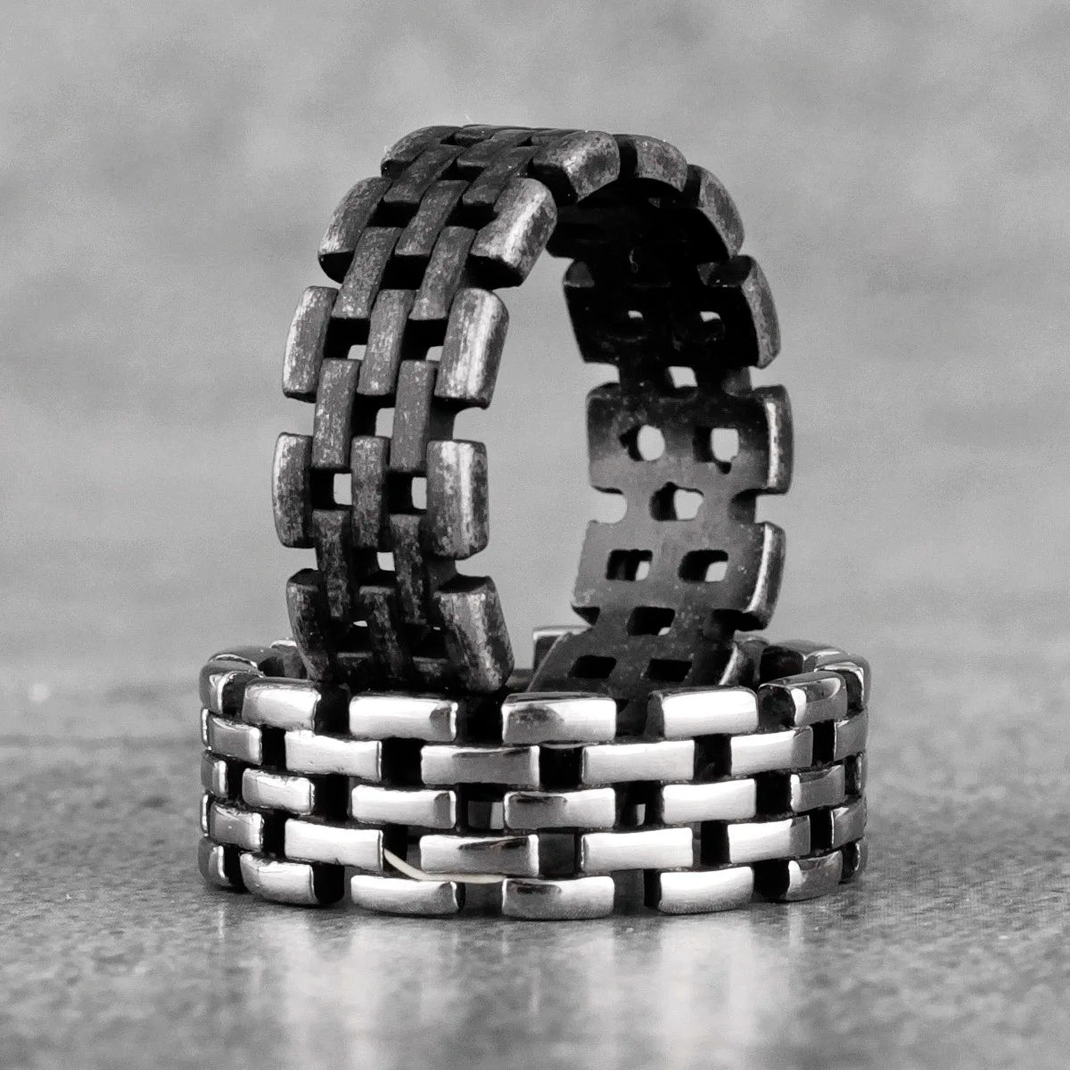 PENDRA Boyfriend Steel Ring