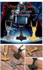 PENDRA Viking Mjolnir Pendant Necklace