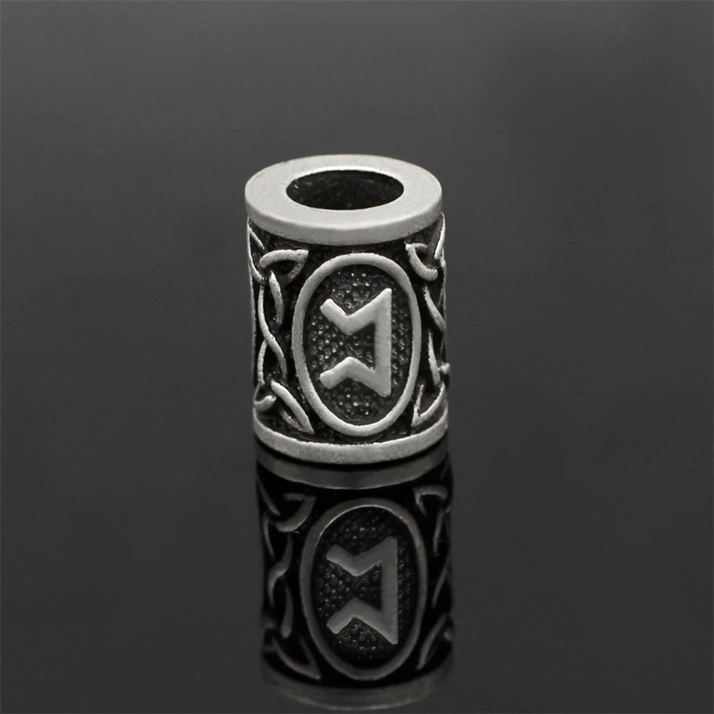 PENDRA Rune Norse Beaded Necklace