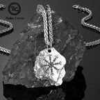 PENDRA Rune Compass Chain Necklace